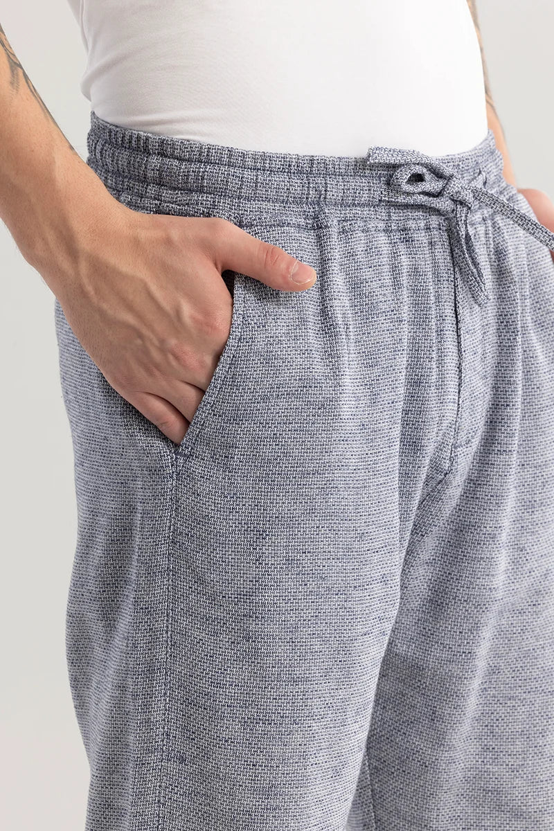 Comfylex Ash Grey Linen Blend Trouser