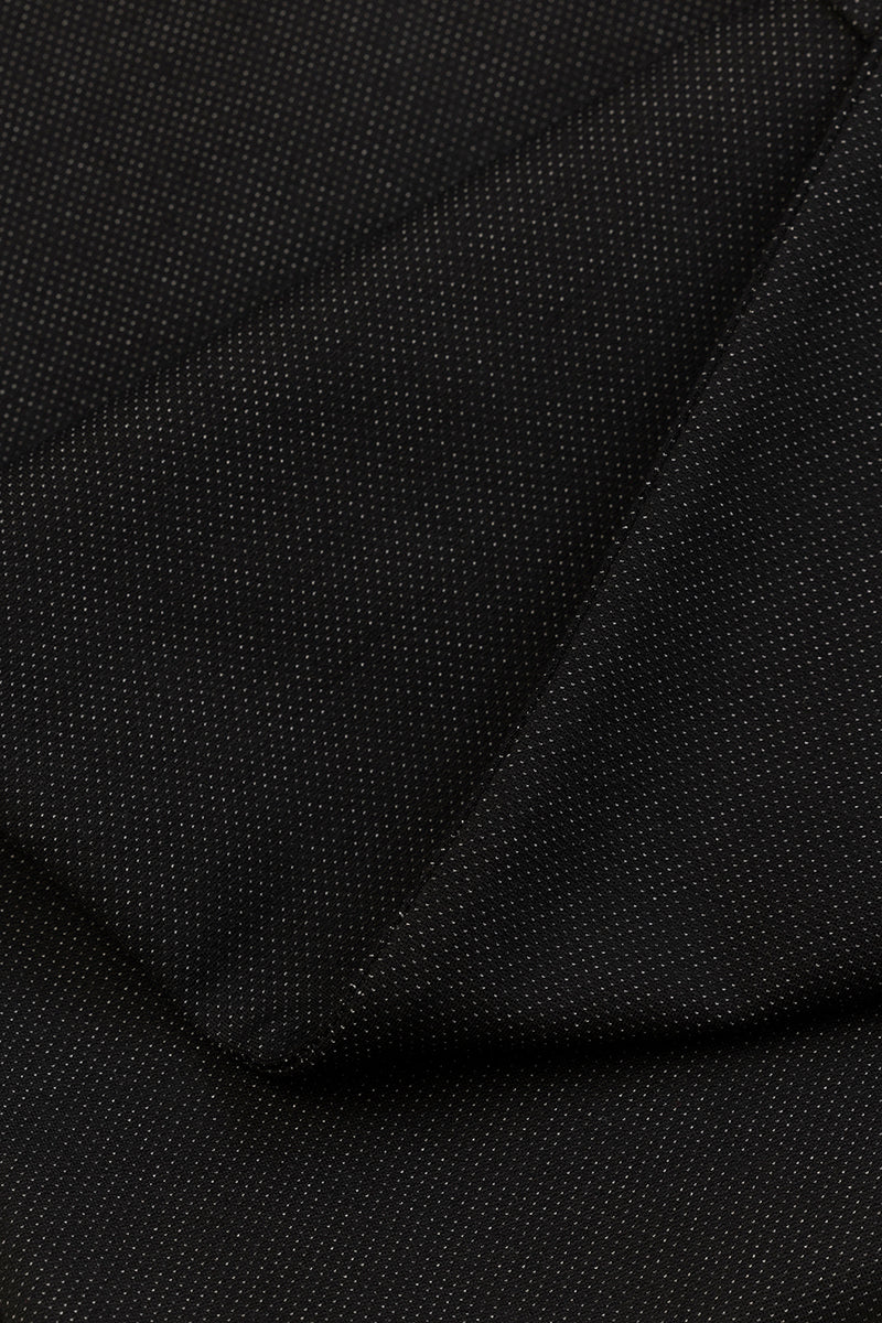 Classic Cut Black Suit Trouser