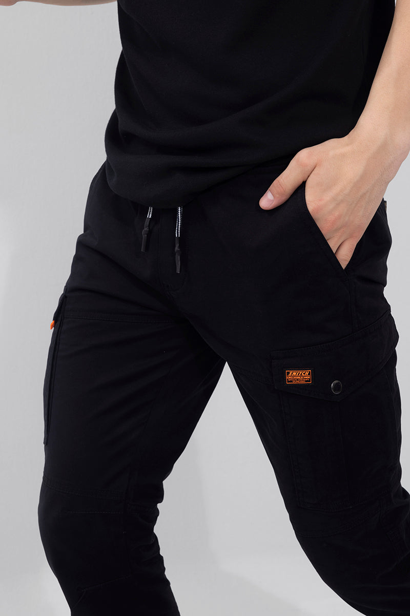 Broly Black Cargo Jogger