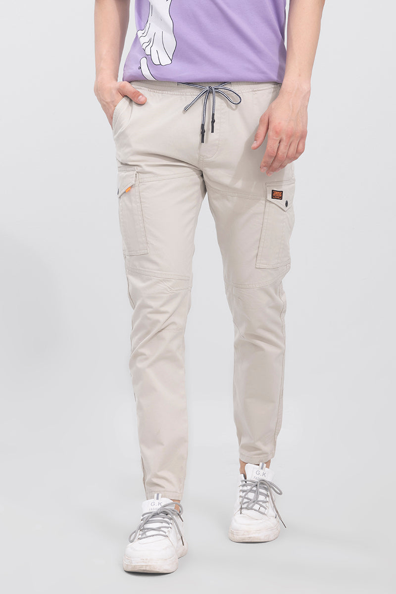 Broly Off-White Cargo Jogger
