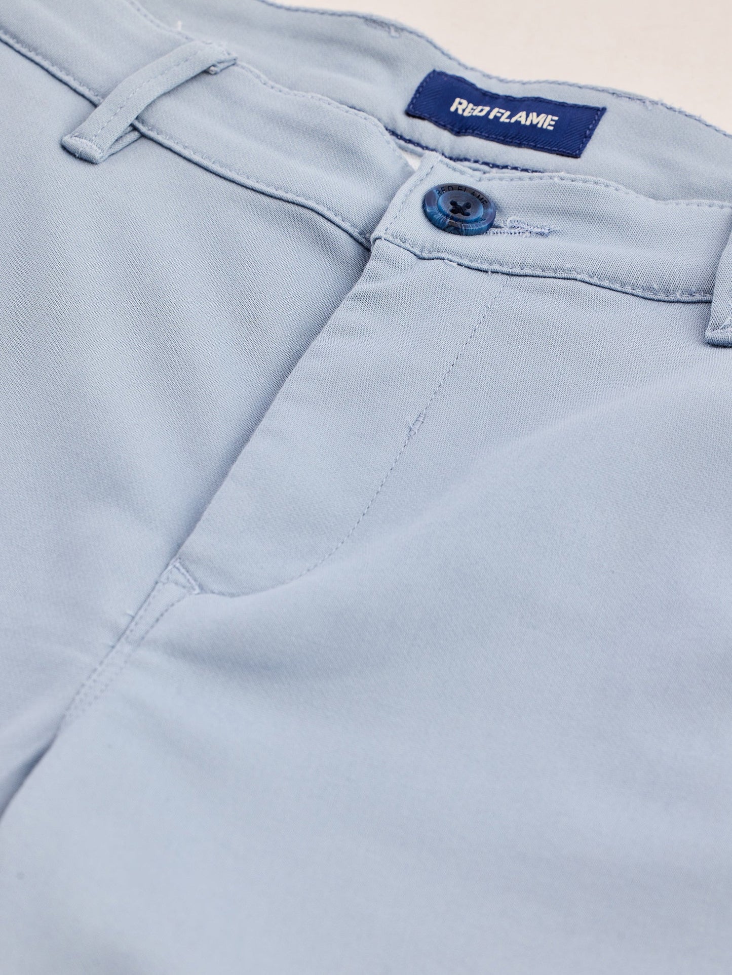 Blue Stretch Slim Fit Trouser