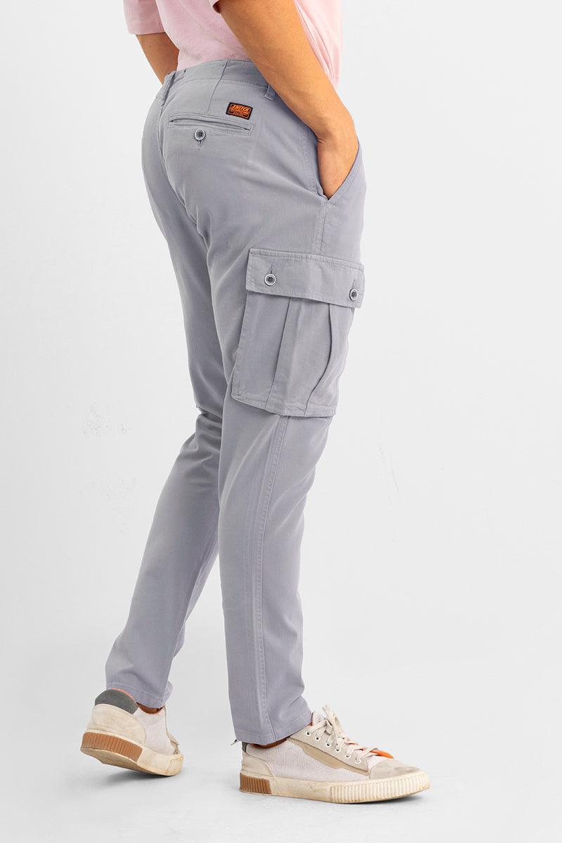 Brawny Grey Cargo Pant