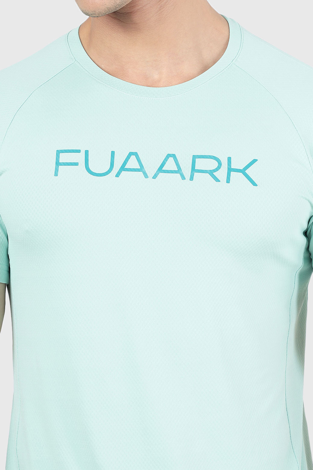Aura Textured T-shirt Sea Green