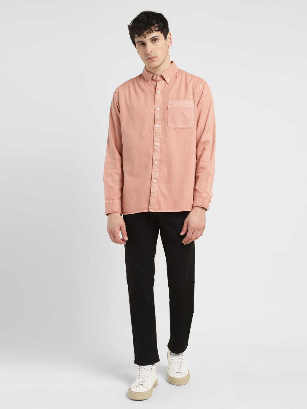 Men's Solid Slim Fit Shirt