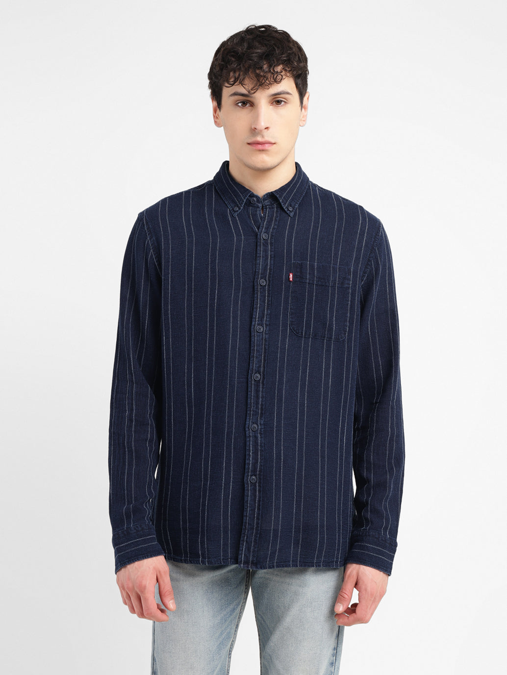 Men's Striped Slim Fit Shirt