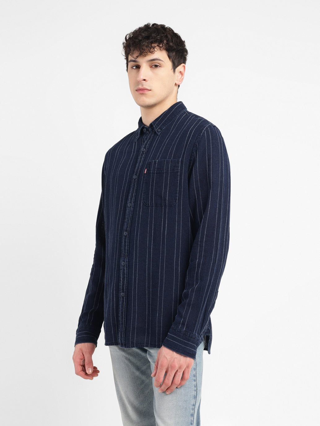 Men's Striped Slim Fit Shirt