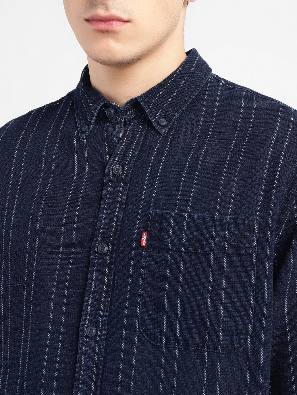 Men's Striped Slim Fit Shirt