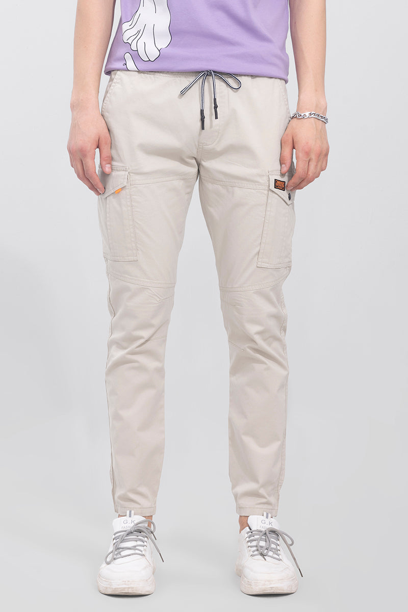 Broly Off-White Cargo Jogger