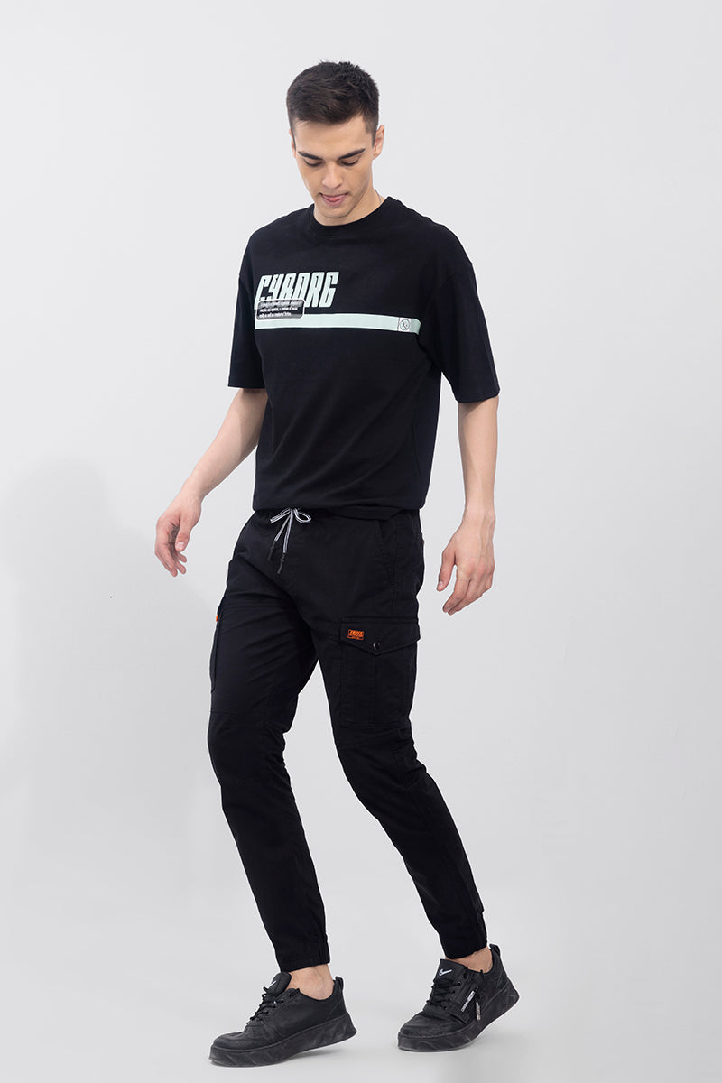 Broly Black Cargo Jogger
