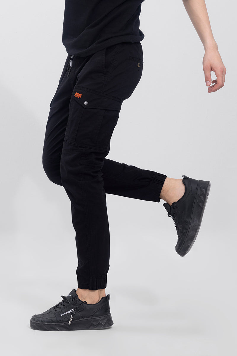 Broly Black Cargo Jogger