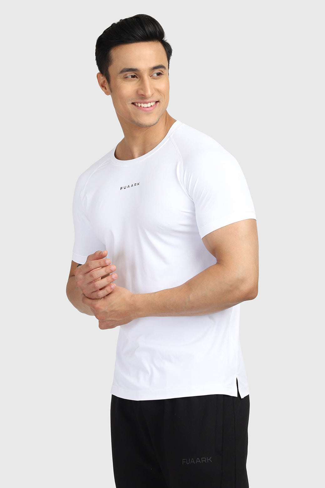 Sleek T-shirt White / Fuaark