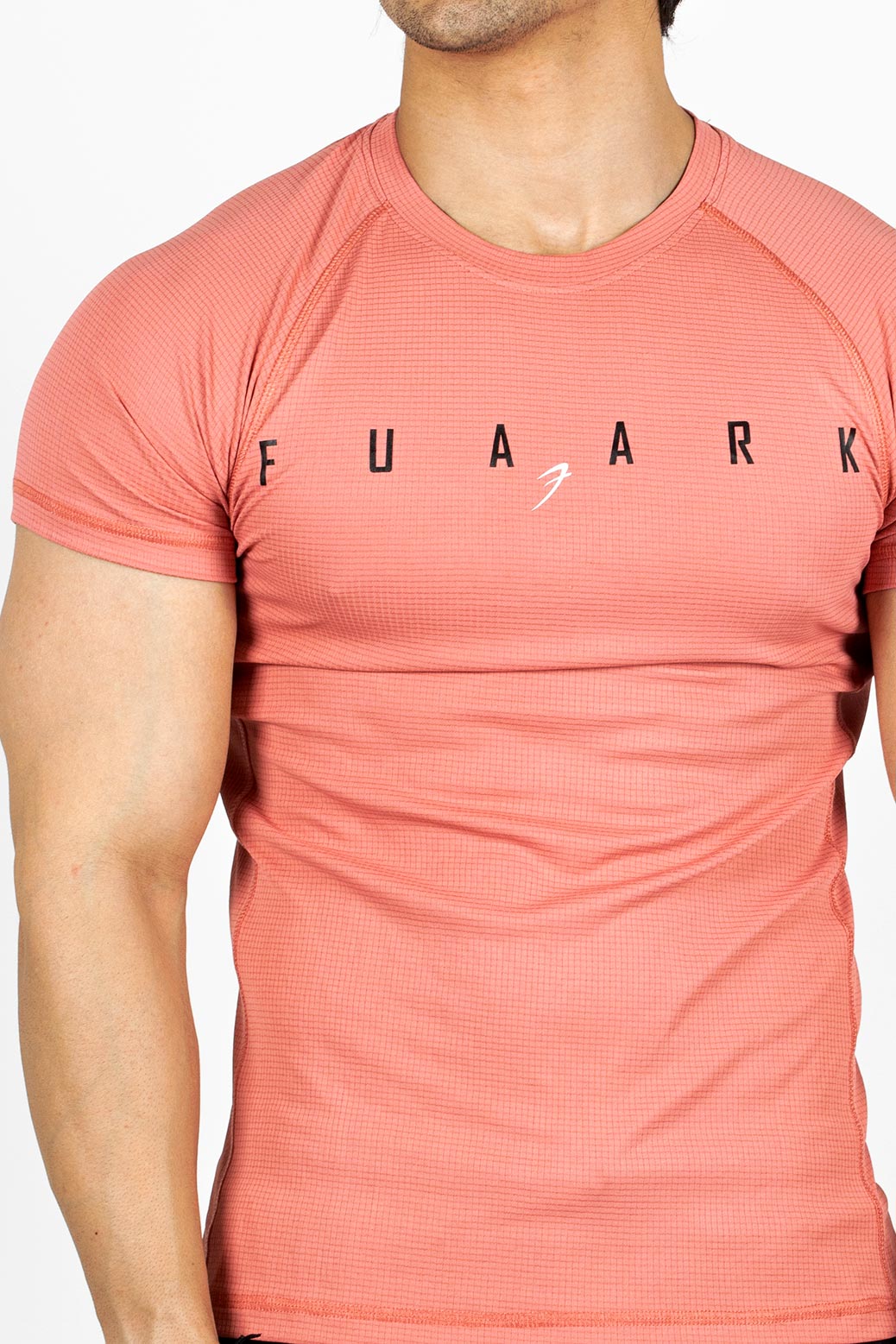 Checks T-shirt Pink